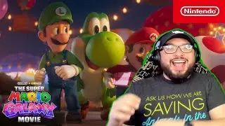 The Super Mario Galaxy Movie &ndash; Yoshi First Look - REACTION!!!
