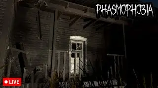My First Time Playing The New 5 Year Anniversary Event! Phasmophobia LIVE!