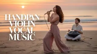 When Handpan meets Violin & Voice... (Magical Performance) | Meditation music