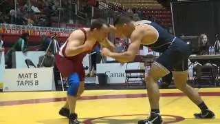 2016 CDN SR NAT FS74kg Joe Greer (NCWC)vs Ahmed Shamiya (McMaster)