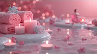 Deep Sleep Spa Music &ndash; Calming Candlelight & Water Sounds for Stress Relief 🌙