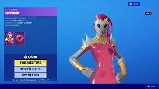*NEW* Lovethorn skin - Fortnite Item Shop (2020-02-09)