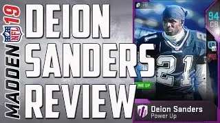 How Good is 94 Overall Deion Sanders? MUT 19 Card Review