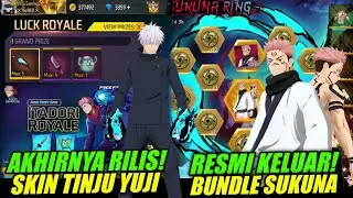 RESMI KELUAR! 😱 TANGGAL RILIS SKIN TINJU YUJI & BUNDLE SUKUNA FF + GROZA YUJI ITADORI FF 