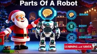 Inside a Robot! | Brain, Body & Super Senses Explained for Kids 🔧🤖 | Robots for Kids