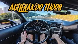 TESTANDO O NOVO MAPA DO CORVETTE PROCHARGER!!🔥🚀  V8 SO O CANO