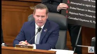 Rep. Mike Waltz Questions Former Biden Admin Official on Failure to Uphold the Doha Agreement