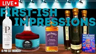 Whiskey First Impressions Live: ECBP B525, Penelope Black Walnut Old Fashioned & More!