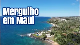 Mergulhando em Maui, Hava&iacute; - Praia Palauea