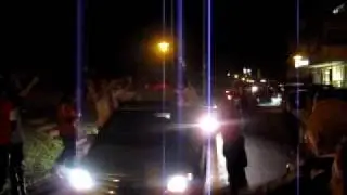 VfB Neckarrems - Empfang der Meistermannschaft vor dem Ochsen: Auto-Corso 1