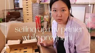 Set up my Canon Pixma Pro 200 with me
