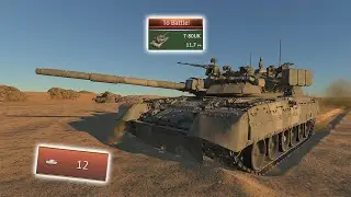 T-80UK War Thunder - 12 Kills | Russian Main Battle Tank Gameplay
