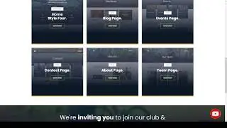 Zapedah - Cycling Club WordPress Theme bike club youtube background Rikka