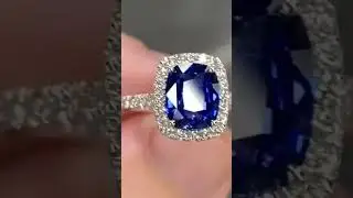 Stunning Royal Blue ring 💙 color 👌 beautiful ❤️
