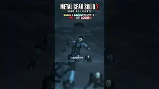 Solid & Liquid Meet Again: Hell Let Loose!🔥#shorts #gaming #metalgearsolid #viralvideo #mgs #edit