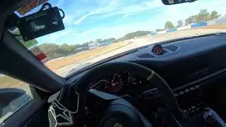 What it's like to drive a 992 GT3 RS around Sebring (POV) 2:10s