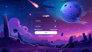 eye catching login form using HTML CSS || beautiful login page design using pure HTML CSS only