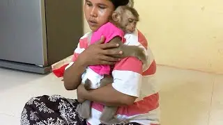 Jason So Lovable Mannerly Rest Head On Mom's Hand After Eating Snack Politely