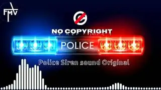 Police siren real sound | police siren sound effect | free music vander