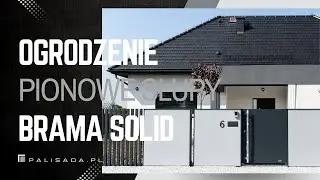 Realizacja nowoczesnego ogrodzenia domu jednorodzinnego #ogrodzenie #nowoczesneogrodzenia