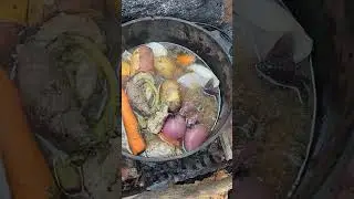 Time to taste the Dutch Oven Stew