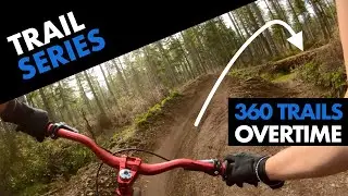On the hunt for badass dirt jump flow lines? OVERTIME | 360 TRAILS - Advanced Jump Line | WASHINGTON