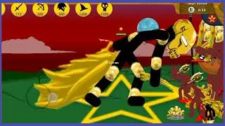 FINAL BOSS CONTROLS GOLDEN SPEARTON vs 1M ARCHER GOLDEN ATTACK | STICK WAR LEGACY MOD VIP