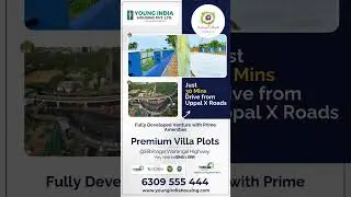 Premium Villa Plots at Bibinagar | Nature Walk Residencia | Young India Housing Pvt. Ltd. |