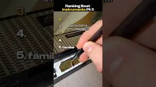 Ranking Best Instruments Pt 3