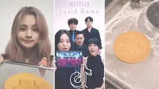 Can YOU beat the SQUID GAME? Full Dalgona recipe included 🎬 Squid Game TikTok Compilation