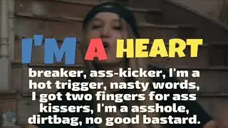 Tom MacDonald - No Good Bastards (Lyrics Video) Featuring - Nova Rockafeller & Brandon Hart