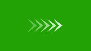 Pointing Arrow Green Screen Overlay Motion Graphics 4K 30fps Copyright Free