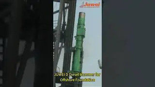 D138 Tubular Diesel Hammer for Offshore Deep Foundation#piling #chinafactory #piledriver #hammer