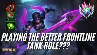PLAYING THE BETTER FRONTLINE TANK ROLE??? - Nemesis Solo Deity Smite 2 Gameplay