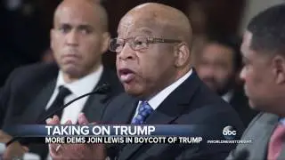 Congress Members Join John Lewis in Boycott of Trump's Inauguration