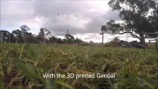 TBS Discovery gimbal VS no gimbal