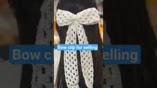 For selling, order now #crochetproduct  #handmade bow   #beautiful #knitting