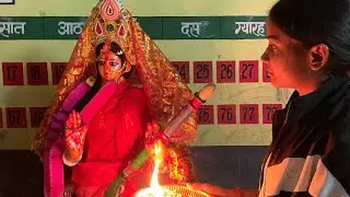 भारी मन से आपको विदा कर रहे हैं माँ, अगले बरस जल्दी आना। 🌸🙏