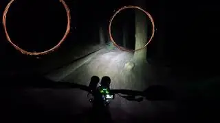 Riding the Forest of Dean At Night on My Canyon Spectral:ON | Night Adventure with Exposure Lights