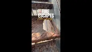 🔥Fire Escape Inspections REQUIRED BY LAW every 5 years! #FireEscape #FireEscapeInspection