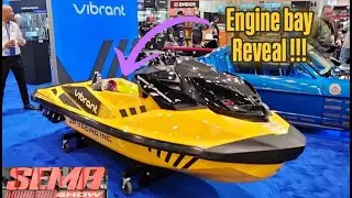 We Made it to SEMA with our TURBO CHARGED Sea-doo RXP! [Engine Bay Revealed]