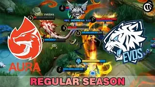 AURA FIRE VS EVOS LEGENDS BO3 - MPL ID S12