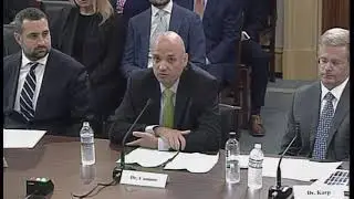 Dr. Robert Cannon addresses Congressional committee about UNOS