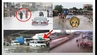 ACCRA FLOOD: HOW CARS SUBMERGED IN THE FLOOD AFTER YESTERDAY'S HEAVY DOWNPOUR