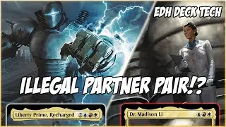 Демократия не подлежит обсуждению! | #EDH Deck Tech | Liberty Prime и доктор Мэдисон Ли