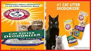 Arm & Hammer Cat Litter Deodorizer with Baking Soda