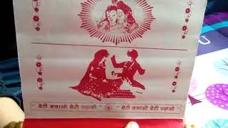 Wow wedding card 💳