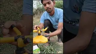 Garden Sprinkler Water Sprinkler 360 Degrees Adjustable Rotation #sprinkler #sprinklersystem #love