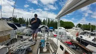 Do it your self bimini #italy #sailing #boating #boatlife