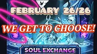 🎁😱 SOUL EXCHANGE INFO FEBRUARY 2026! 😱🎁 We get to choose what heroes are gonna be option! 💪😎🎁